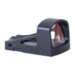 Shield Sights Reflex Mini Sight 2.0 4 MOA Red Dot Glass Edition, Black