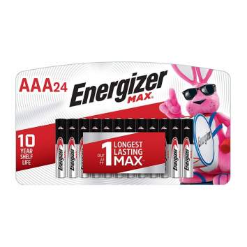 Energizer AAA Alkaline Batteries 24 Per Pack