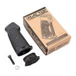 STRIKE INDUSTRIES AR-15 FLAT TOP OVERMOLDED PISTOL GRIP 15-DEGREE BLACK