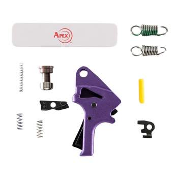 Apex Tactical Smith & Wesson M&P 2.0 Flat Faced Forward Trigger Kit Polymer Purple