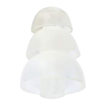 OTTO Engineering Replacement Large Eartips, Clear 10 per Pack