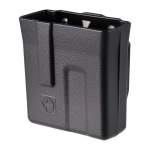 RAVEN CONCEALMENT SYSTEMS AR-15 LICTOR SINGLE MAGAZINE CARRIER WITH BELT CLIP, POLYMER BLACK