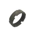 FORWARD CONTROLS DESIGN AR-15 BILLET CASTLE NUT BURNT, ALUMINUM O.D. GREEN