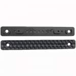 Forward Controls Design G10 Dimpled Rail Cover Long 4.7In. M-Lok, Black