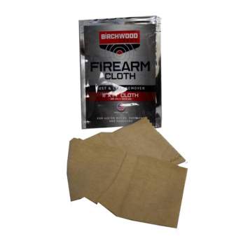 Birchwood Casey Rust & Lead Remover Cloth - Treated Tan 11 X 14
