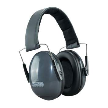 Champion Targets Small Frame Passive Ear Muff, Grey