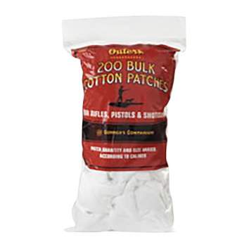 Outers Cotton Patches SG Caliber 225 Per Bag
