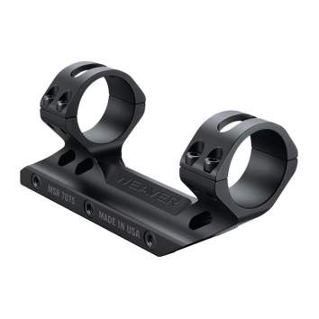 Weaver Premium 30MM Fixed MSR Optics Mount Black