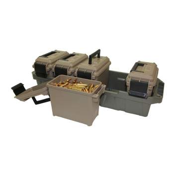 MTM 5-Can Ammo Crate Mini, Polypropylene