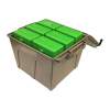 MTM Ammo Crate Large Utility Box, Polypropylene Dark Earth