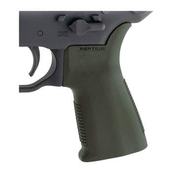 REPTILIA CORP AR-15 CQG GRIP POLYMER O.D. GREEN