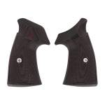 VZ GRIPS SMITH & WESSON N-FRAME, TAC DIAMOND, SQUARE BUTT, G-10 BLACK CHERRY