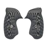 VZ GRIPS RUGER SP101 TWISTER, G-10 BLACK/GRAY