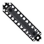 VZ GRIPS M-LOK PANEL 3 SLOT OPERATOR, BLACK GRAY