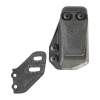 Blackhawk Stache IWB Single Stack Mag Carrier Ambidextrous, Polymer Black