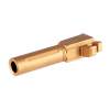 FAXON FIREARMS SMITH & WESSON M&P SHIELD TIN COATED 9MM LUGER NON-THREADED BARREL