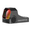 Swampfox Optics Sentinel Ultra-Compact Micro 1x16MM Red Dot Sight Auto Adjustable Black