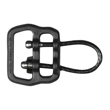 Blue Force Gear Uloop 1 Webbing Slot, Stainless Steel Black