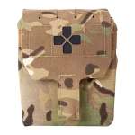 BLUE FORCE GEAR TRAUMA KIT NOW! PRO SUPPLIES MOLLE MOUNTED, MULTICAM
