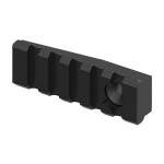 AMERICAN RIFLE COMPANY PICATINNY ACCESSORY RAIL, BLACK