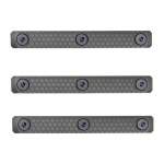 SLATE BLACK INDUSTRIES AR-15 GRIP M-LOK PANELS 3-SLOT POLYMER O.D. GREEN 3 PER PACK