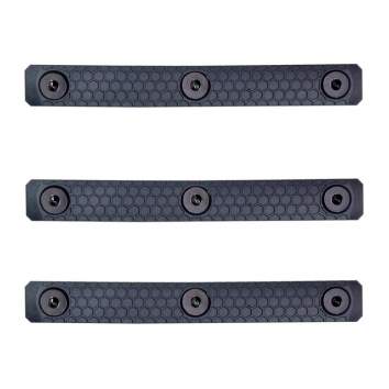 Slate Black Industries Grip M-LOK Panels 3-Slot Slate Grey 3 Per Pack