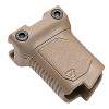 Strike Industries AR-15 Angled Grip Shrt With Cable Management For Pic Rail, Polymer Flat Dark Earth