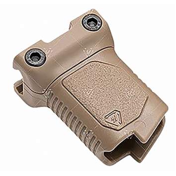 Strike Industries AR-15 Angled Grip Shrt With Cable Management For Pic Rail, Polymer Flat Dark Earth