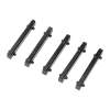 Strike Industries AR-15 Siegen Rail Covers Rubber Black 5 Per Pack