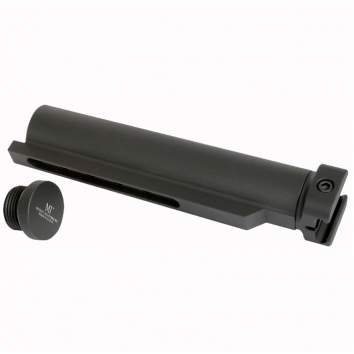 Midwest Industries Picatinny Stock Tube Adaptor, Aluminum Black