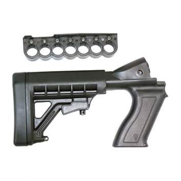 PRO MAG 12G ADJUSTABLE BUTTSTOCK W/ 7 ROUND SHELL CARRIER
