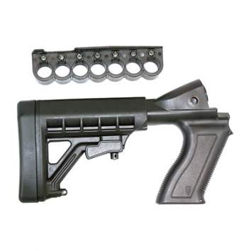 Pro Mag 12G Adjustable Buttstock W/ 7 Round Shell Carrier