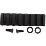 SADLAK INDUSTRIES STEEL LOW-PROFILE FRONT RAIL W/ QD POST BLACK