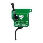 TRIGGERTECH REMINGTON 700 DIAMOND TRIGGER BLACK FLAT CLEAN TWO-STAGE