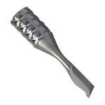 Mountain Tactical T3/T3X, Tikka Elite Bolt Handle Diamond Cut, Stainless Steel