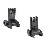 ULTRADYNE C2 FOLDING FRONT AND REAR SIGHT COMBO APERTURE, BLACK