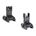ULTRADYNE C2 FOLDING FRONT AND REAR SIGHT COMBO BLADE, BLACK