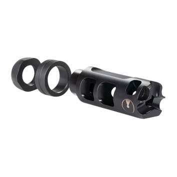 Ultradyne AR .308 Pulse Compensator, 7.62/.308, 5/8X24 Threads, Steel Black