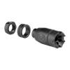 Ultradyne Athena Compensator, .350 Caliber 1/2X28 Threads, Steel, Black