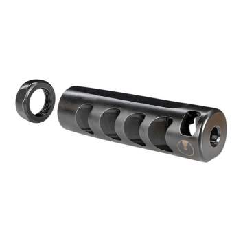 Ultradyne 7.62 Apollo LR Compensator 5/8X24, Steel, Black