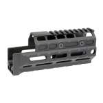 MIDWEST INDUSTRIES Y70M HANDGUARD WITH RAILED TOP M-LOK ALUMINUM BLACK