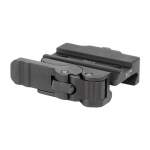 MIDWEST INDUSTRIES UNIVERSAL SHORT QD OPTIC MOUNT BASE, ALUMINUM BLACK