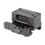 MIDWEST INDUSTRIES TRIJICON MRO LOWER 1/3 QD MOUNT, ALUMINUM BLACK