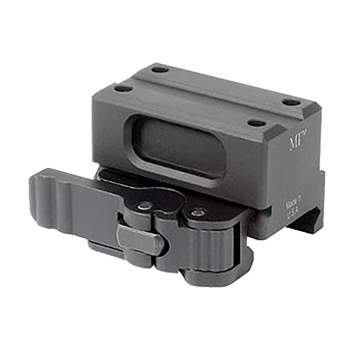 Midwest Industries Trijicon MRO Lower 1/3 QD Mount, Aluminum Black