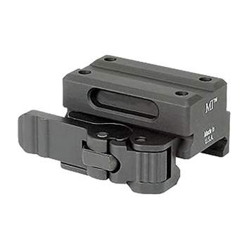 Midwest Industries Trijicon MRO Co-Witness QD Mount, Aluminum Black