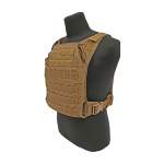 GREY GHOST GEAR MINIMALIST PLATE CARRIER, COYOTE BROWN