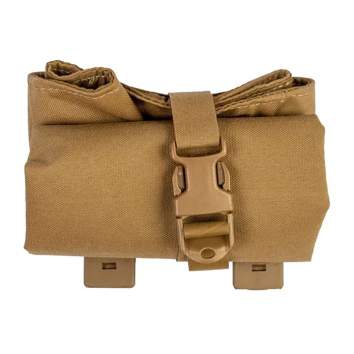 Grey Ghost Gear Roll Up Dump Pouch Laminate, Nylon Coyote Brown