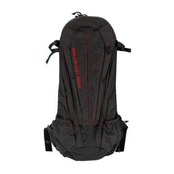 Grey Ghost Gear Apparition Bag, Black/Black Diamond With Red Stitching