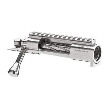 Defiance Machine Remington 700 .338 Lapua Mag Tenacity Long Action Rigby Mag Well Silver