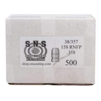 SNS Cast Bullets 38 Caliber (.358